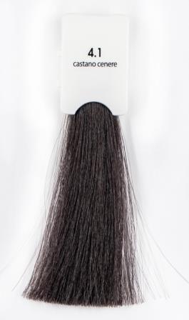 Краситель для волос Kaaral Maraes Nourishing Permanent Hair Color 4/1 пепельный каштан, 100мл