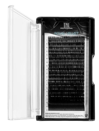 Ресницы на ленте Ø0,10 C-изгиб TNL Royal Velvet MIX 20 линий 7-15мм