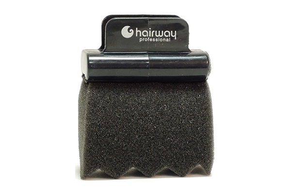Губка HairWay для нанесения хим.состава с держателем