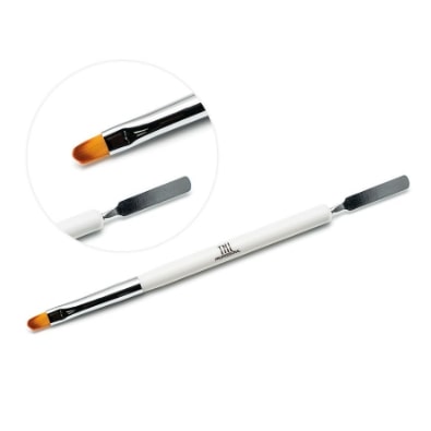TNL Кисть-шпатель для акрила белая