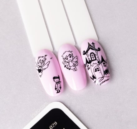 TNL Трафарет для стемпинга металлический  (6*12) Premium №29