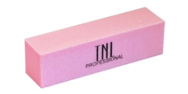 TNL Блок-шлифовка для ногтей 4х сторонний цветной