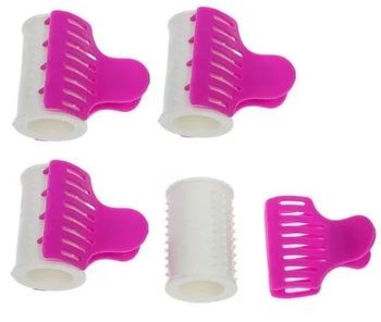 Бигуди термо круглые полые 38 мм 4 шт