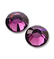 Стразы для ногтей Swarovski (8 размер) фуксия