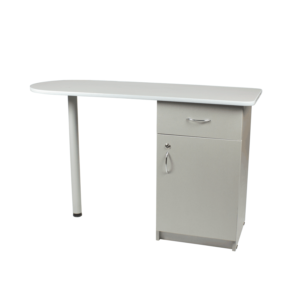 Стол маникюрный Бридж, цвет титан