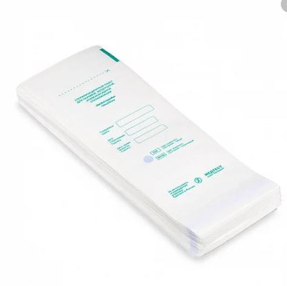 Крафт-пакеты для стерилизации (100х200 мм) Белые 100шт