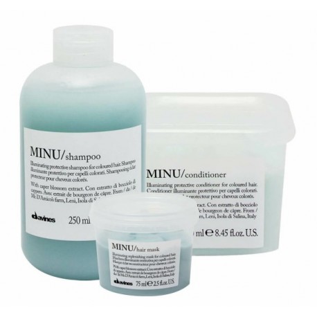 Davines Шампунь бессульфатный для сохрананения цвета окрашенных волос Minu Shampoo 250мл