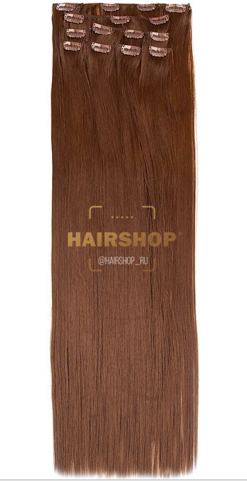 Волосы-клипсы искусственные №06 (6) 60см Hairshop