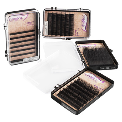 Ресницы на ленте Ø0,20 С-изгиб 12мм 6 линий EVABOND