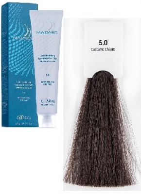 Краситель для волос Kaaral Maraes Nourishing Permanent Hair Color 5/0 светлый каштан 100мл