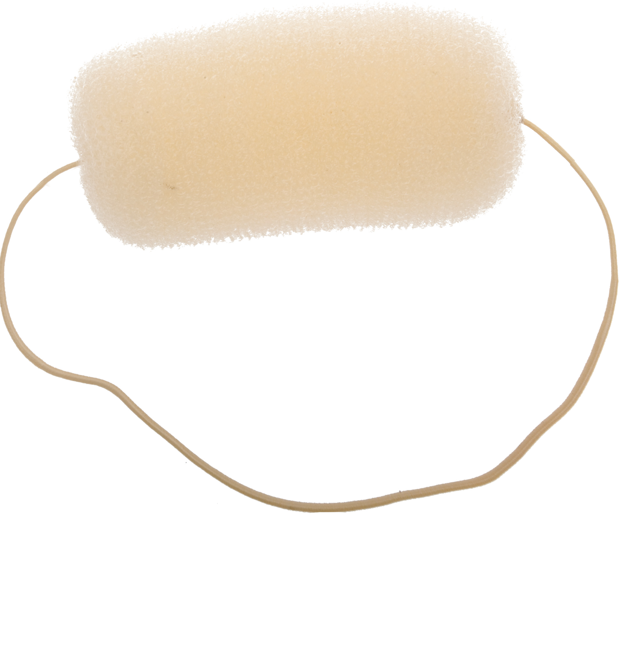 Dewal Валик для волос сетка с резинкой блондин d 12 см