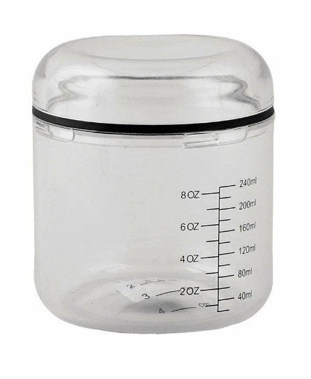 Шейкер для смешивания красок, прозрачный, дозировочный