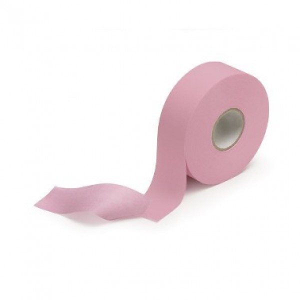 Бумага для депиляции 7 х100м рулон розовый
