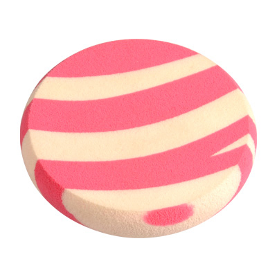 Y&M Спонжик для макияжа круг/прямоугольник Зебра 1шт