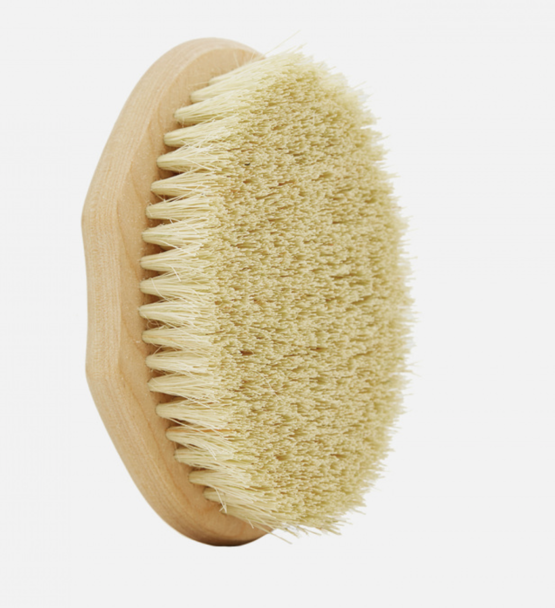 Щетка для тела массажная с натуральной щетиной 12см
