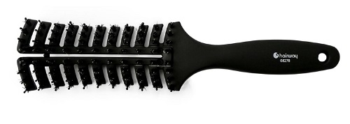 Щетка Hairway изогнутая 11 рядная c щетиной