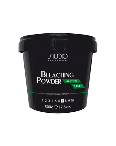 Kapous Professional Studio Порошок обесцвечивающий для волос Menthol Green 500гр