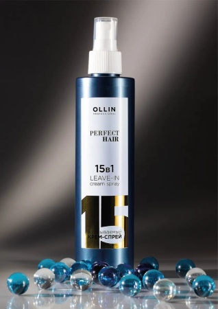 Ollin Perfect Hair Крем-спрей для волос несмываемый 15 In 1 Leave-In Cream Spray 250мл