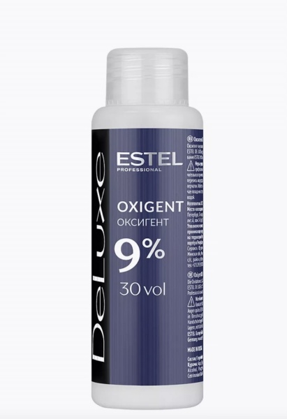 Estel Professional De Luxe Окислитель  для красителя 9% 60мл