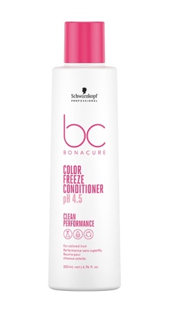 Schwarzkopf Professional Bonacure Clean Performance Кондиционер для сохранения цвета волос Color Freeze Conditioner 200мл
