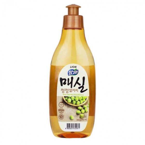 Lion Средство для мытья посуды, овощей и фруктов, абрикос Chamgreen 300гр