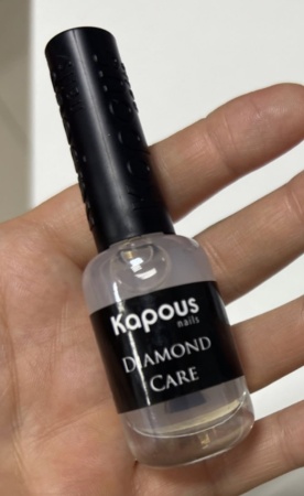 Kapous Укрепляющее покрытие для ногтей 3в1 Diamond Care 9 мл