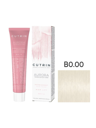 Cutrin Aurora крем-краска для волос B 0/00 Чистый бустер 60мл