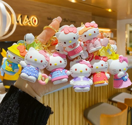 Y&M Брелок Хелло Китти розовая пижама (Hello)