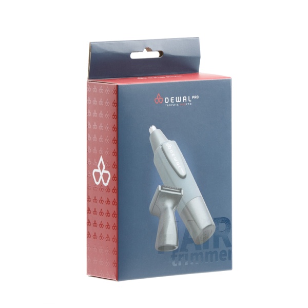 Триммер DEWAL 03-707 для стрижки в носу и ушах, серебрянный