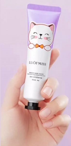 Luofmiss Крем увлажняющий для рук с экстрактом сирени 30мл