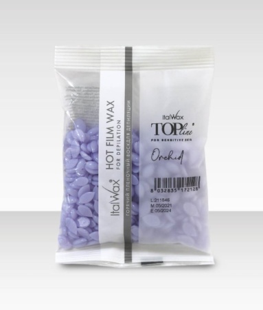 Italwax Воск-гранулы горячий, пленочный для депиляции Top Line Orchid (Орхидея) 100гр
