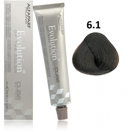 Alfaparf Milano Evolution of the Color Крем-краска для волос 6/1 тёмный пепельный блонд 60мл