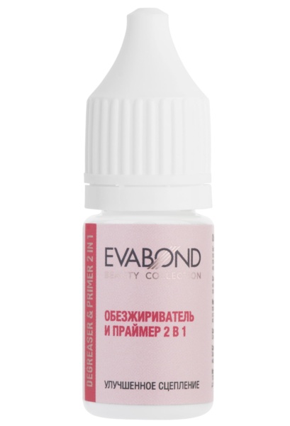 Evabond Обезжириватель и праймер для ресниц 2 в 1 10мл