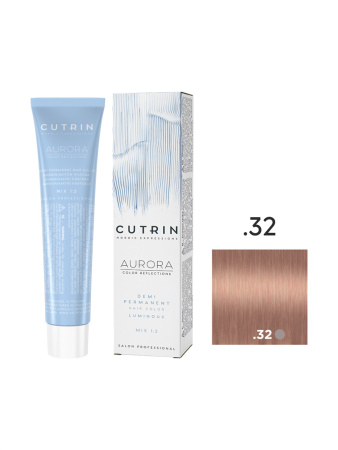 Cutrin Aurora Demi крем-краска для волос /32 Кремовая нуга 60мл