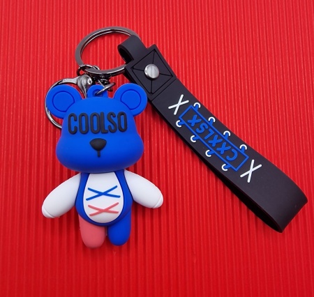 Брелок Мишка Coolso синий