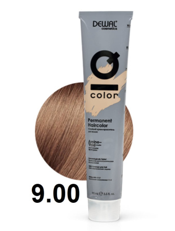 Dewal Cosmetics Крем-краска для волос IQ Color 9/00 очень светлый блондин интенсивный, 90мл