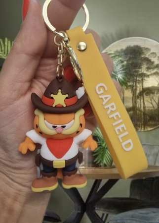 Y&M Брелок Кот Гарфилд ковбой 3 (Garfield)