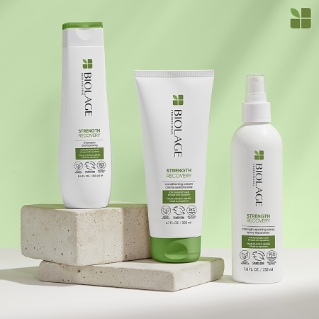 Matrix Biolage Несмываемый восстанавливающий спрей для поврежденных волос Strength Recovery 232мл