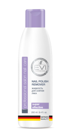 EVI Professional Жидкость для снятия лака с ацетоном Nail Polish Remover 250мл