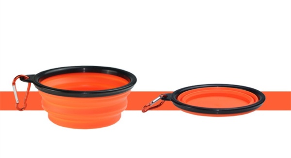 Чаша для краски без ручки и носика рез.складная,ассорти