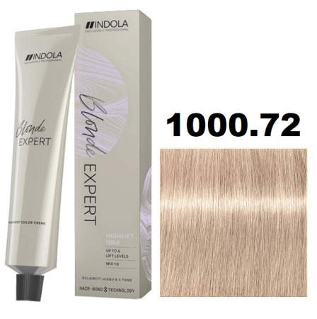 Indola Blonde Expert Крем-краска 1000/72 специальный блондин фиолетовый перламуртовый 60мл