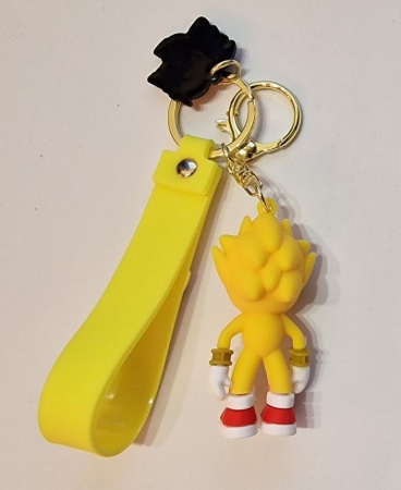 Y&M Брелок Соник желтый (Sonic Х)