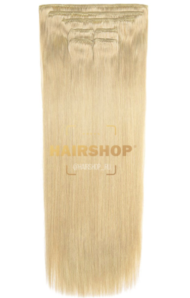 Волосы-клипсы натуральные №10.3 (613) 50см В Hairshop