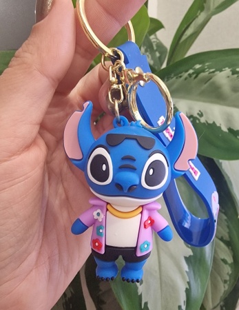 Брелок Стич в рубашке (Stitch)