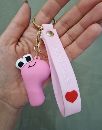 Брелок Буква Р (Good Luck)