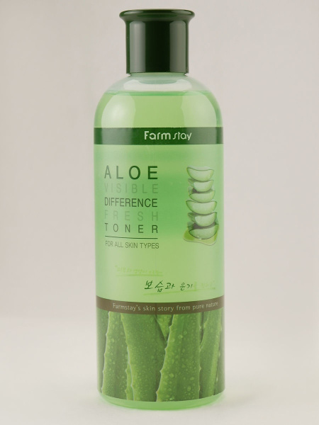 FarmStay Тонер для лица с алоэ Visible Difference Fresh Toner Aloe 350мл