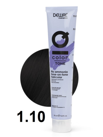 Dewal Cosmetics Крем-краска тон-в-тон IQ Color Tone 1/10 иссиня-черный, 90мл