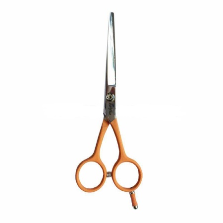 Ножницы парикмахерские прямые BaByliss 5.5 оранжевые