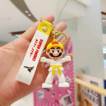 Y&M Брелок Супер Марио/ Марио белое кимоно 4 (Mario)