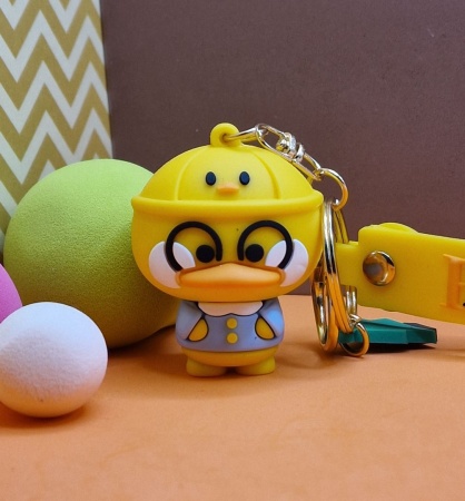 Брелок Утка в голубой кофте (Dasses)